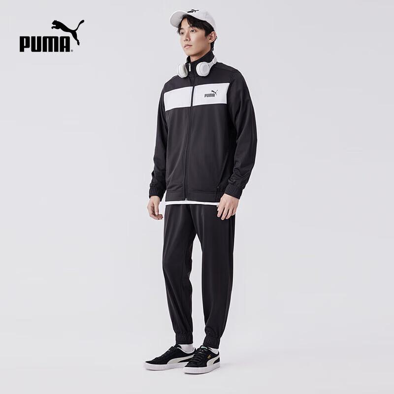 Puma Мужской спортивный костюм в стиле колор-блок