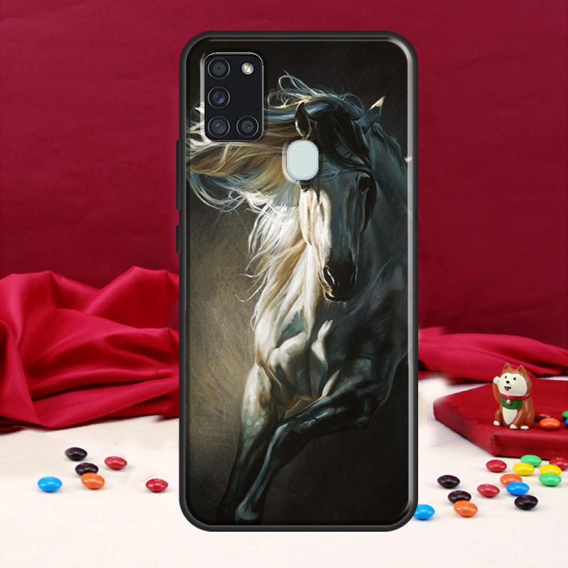 Чехол с изображением лошади и животного для Samsung Galaxy A34 A54 A14 A53 A13 A51 A71 A50 A12 A22 A32 A52 A72 Чехол для телефона