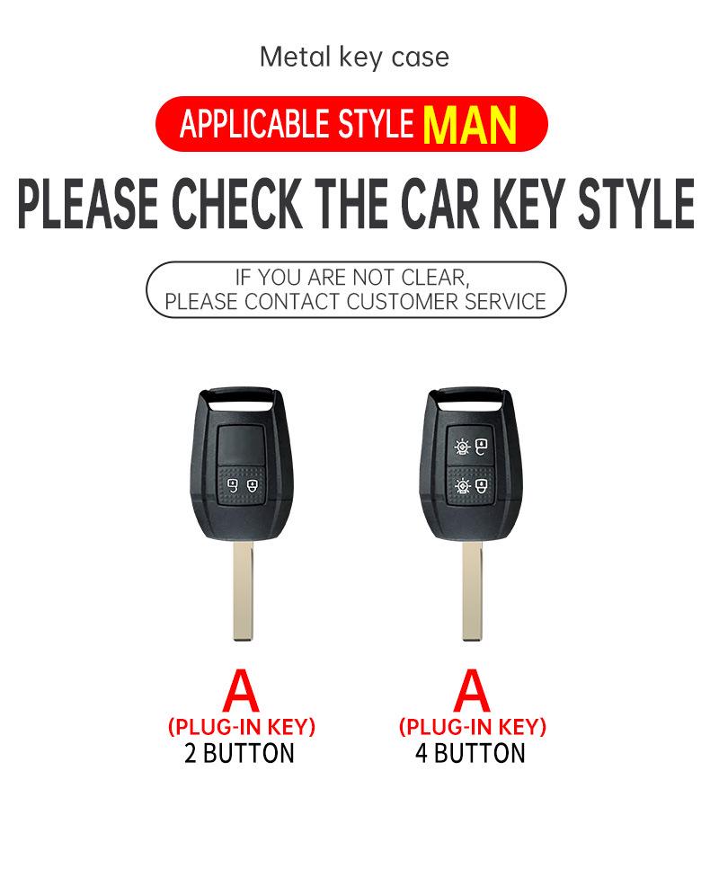 MAN Truck Key Case: GTX, TGS, TGL, TGE, GTM Remote Protective Shell