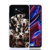 Забавный чехол для телефона с группой собак для селфи для Xiaomi Poco X7 X6 X5 Pro F7 Ultra Redmi 15C 15 13 13C 12 12C 10 10A 10C 9 9A 9C 9T