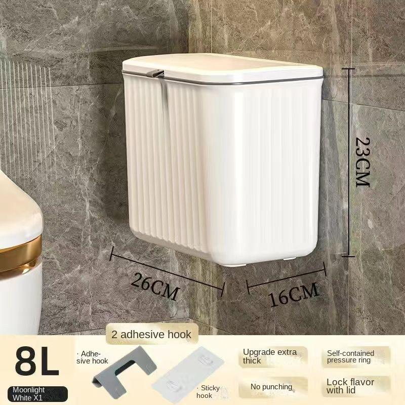 12/8 л кухонное мусорное ведро подвесное бытовое ведро для хранения туалетная бумага корзина для кухонных отходов настенное мусорное ведро