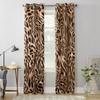 Леопардовая текстура кожи, оконные шторы для гостиной, спальни, роскошные современные кухонные шторы, тканевые шторы