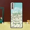 Милый чехол для телефона с цветком ромашки для Samsung Galaxy S23 S24 S25 Ultra S22 S20 S21 S24 FE S9 S10 S25 Plus