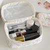 Bowknot Cosmetic Storage Bag Multi-function Toiletry Cosmetic Pouch  Makeup Accessory