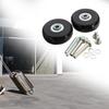 2 Pieces Luggage Suitcase Wheels Replacement Flexible Wear Resistant Bearings Repair Kits