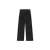 Emerald Solid Color Straight Leg Knit Casual Pants Women Pants Black F11W344604FBK