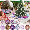 Christmas Tree Skirt Decoration For Home Xmas Tree Decorations Skirt Ornament Festive Holiday Party Decorations Indoor Outdoor 90cm