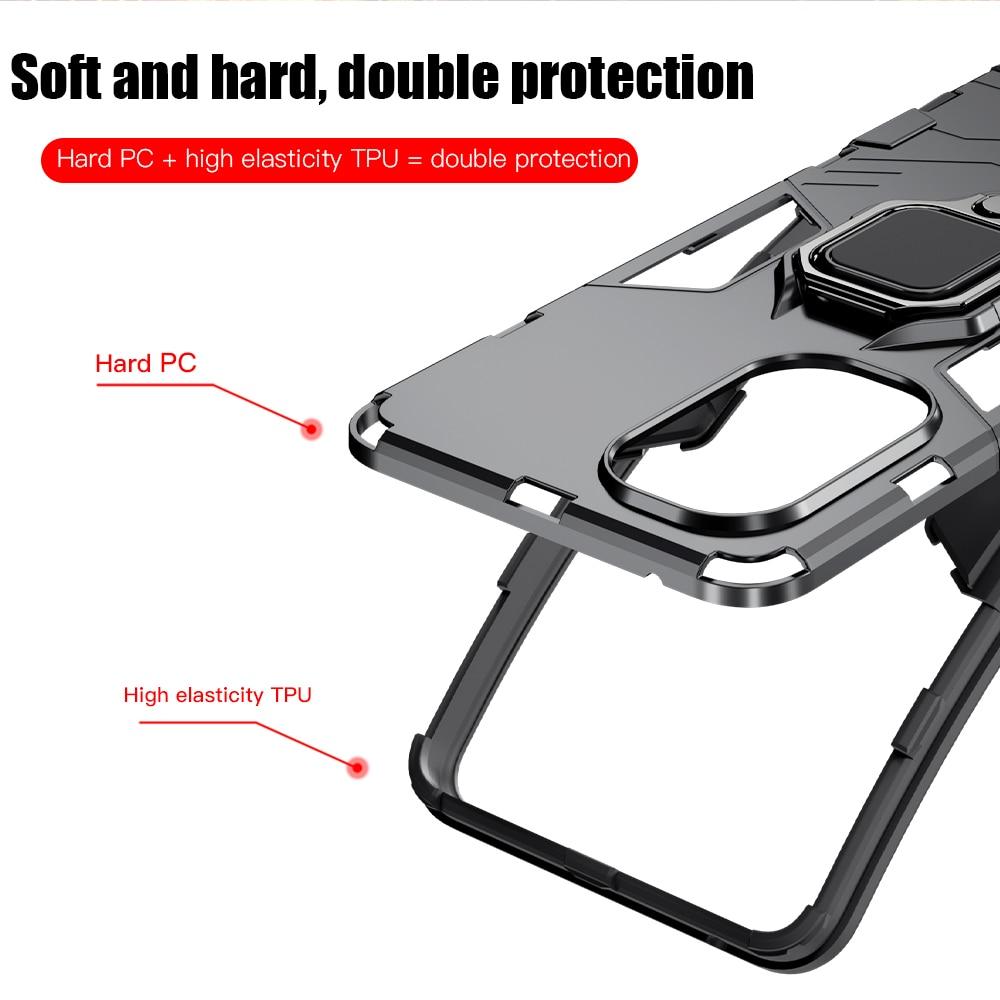 KEYSION Противоударный защитный чехол для OnePlus Nord CE 3 Lite 5G N30, силиконовый + ПК с металлическим кольцом-подставкой, чехол для телефона Oneplus 1 + Nord 3 5G
