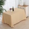 Table Cloth Solid Color Rectangular Tablecloths Wedding Elegant Conference Hotel Table Cover Exhibition Event Banquet Tablecloth
