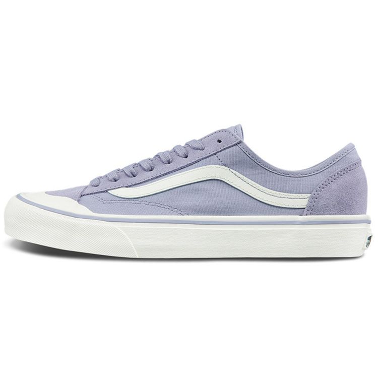 Vans Style 36 Canvas Purple Side Stripe Low Top Skate Shoes Unisex Sneakers VN0A3MVL258