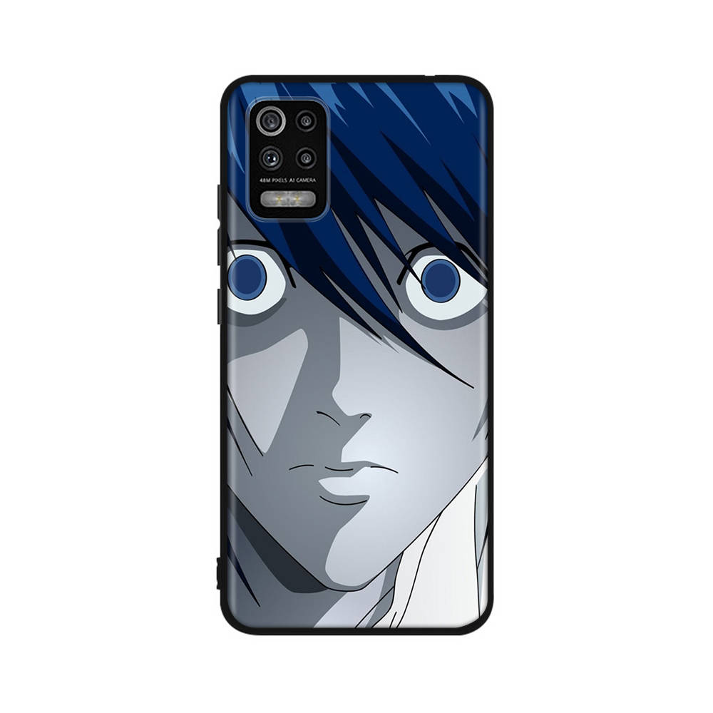 Чехол DT40 Anime Death Note для Xiaomi Poco X6 X4 M5 M6 F5 F6 C65 C55 C50 C51 C40 Redmi Note 7 8 14C A3X 13C 12C 11 10A 9C Pro Black Sofe Cover
