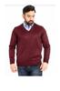 Men's Plus Size Plus Size Sweater Men's Thin Wool Knitwear Knitted Regular Dad V-Neck Sweater