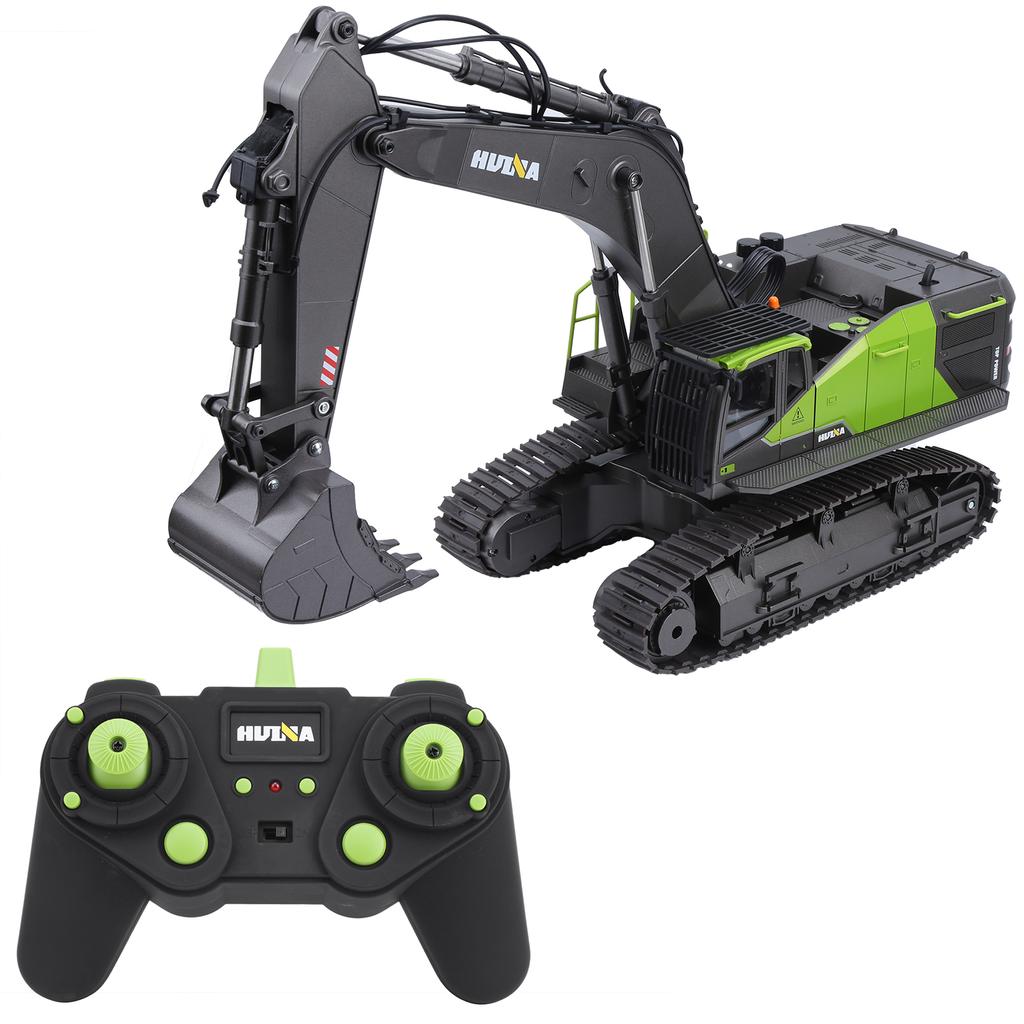 1:14 RC Engineering Van 22‑Channel Remote Control Simulated Excavator Metal Toy Model Car