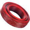RV/B Red & Black Flexible Pure Copper 2-Core Parallel Wire for Signal Monitoring, Light Strips, Car Power Cords