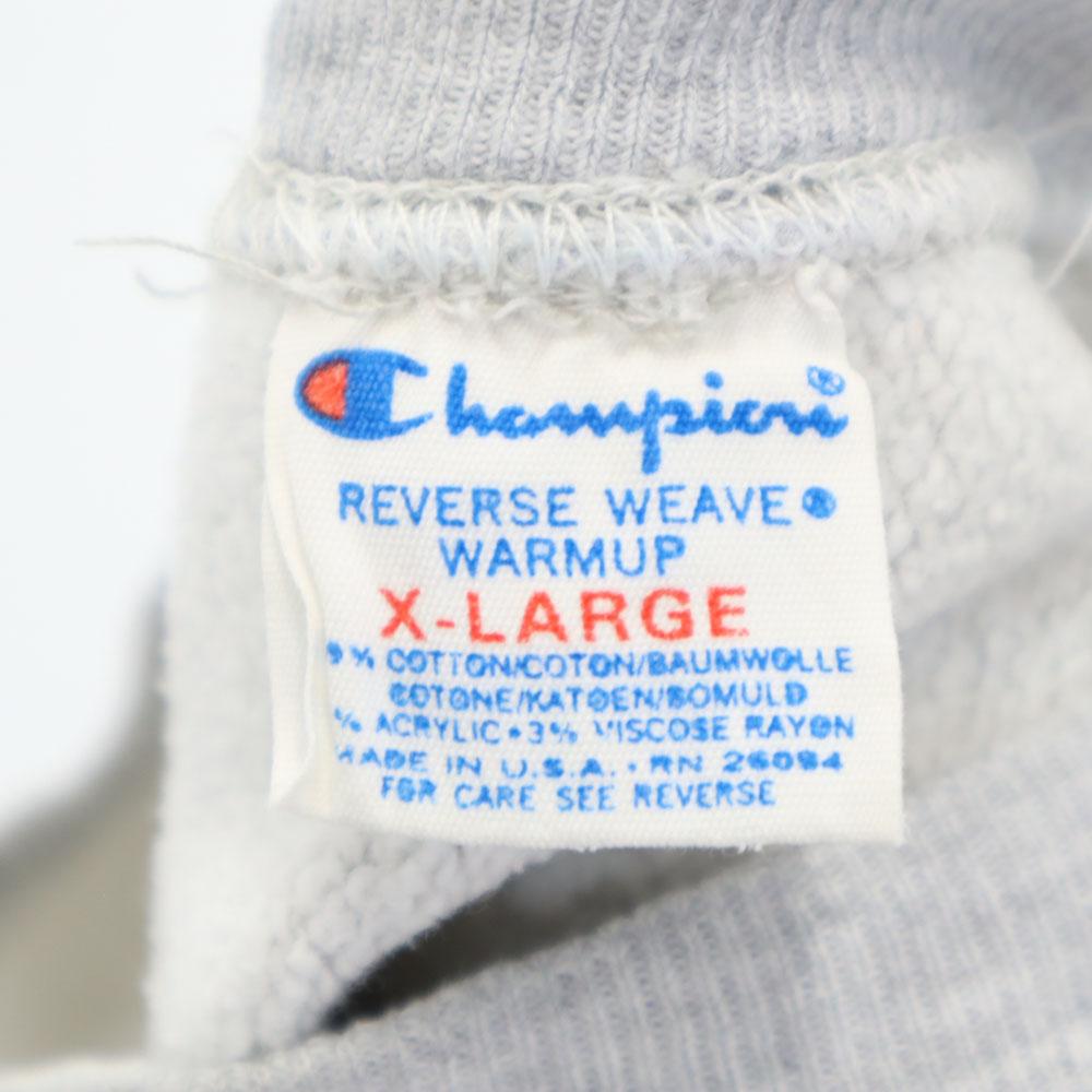 Champion Винтажный колледжский свитшот с длинным рукавом Reverse Weave, сделанный в США в 80-е годы, с трикотажной биркой, мужской, б/у