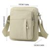 Многослойная нейлоновая сумка через плечо с несколькими карманами, простая сумка для телефона для мужчин
