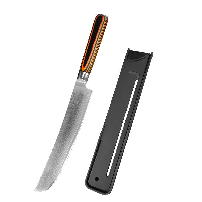 6 inch Utility Knife Damascus Steel Kitchen Slicer Knives For Meat Fruit Vegetables Cook Accessories Chef Knives Cutter Tools