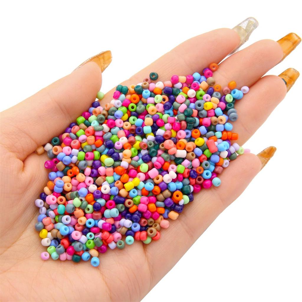 300-2000Pcs Glass Beads Charm Czech Seed Beads For DIY Jewelry Making Accessories Bracelet Necklace Earring