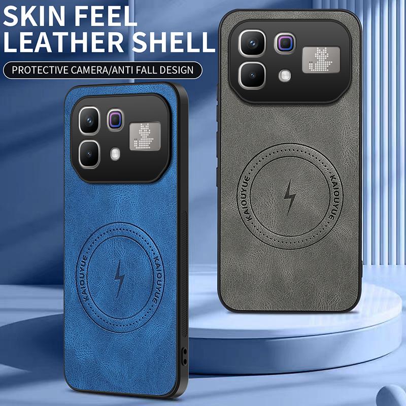 For Infinix Note 60 Pro G Case for Sheep Skin Magnetic Matte Cover for Infinix Note60 Anti-drop Bumper Shell