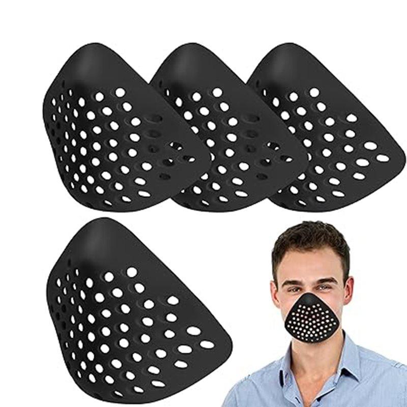 Тенденция 2025 года на Хэллоуин Для Хэллоуина Косплей 4 шт. 3D Силиконовая Маска Внутренний Держатель, Каркас Поддержки Лицевой Оболочки