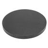 Деревянный черный круглый поднос для чашек чая держатель тарелок сервировочный чайный домик кафе чайная тарелка черный 24 см