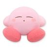 Super Cute Sleeping Kirby Wool Felt Plush Toy with Waddle Dee, Large, Approximately 30cm (Kirby)