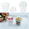 Tools Popcorn Plastic DIY Craft Miniature Frappuccino Cup Ice Cream Cups Cover Lid Cake Decorating