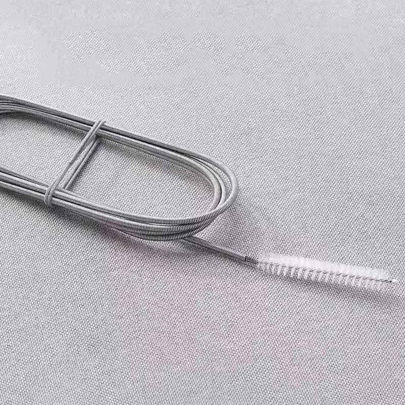 Refrigerator Cleaner Spiral Cleaning Brush Stainless Steel Pipe Cleaning Bendable Tube Washing Home Supplies