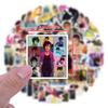 55PCS Dispatch Workplace Comedy Game Stickers Cartoon PVC Decals DIY Decoration Waterproof Skateboard Luggage Phone Fridge Gifts