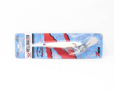 Zman Hell Raizer Tail Blade 4 дюйма Тонущая приманка Снег (5462)