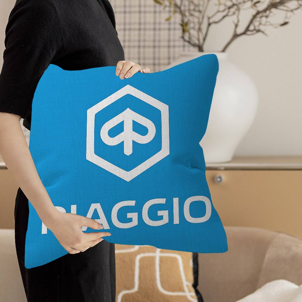 P-Piaggio Логотип Наволочка Дизайн Чехол для Подушки Декор Праздничный Декора