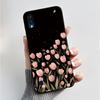 Чехол для телефона ZTE Blade A51 Lite / A5 2020, Роскошный модный, с бабочками и цветами, Черный, Мягкий ТПУ, Силиконовая задняя крышка