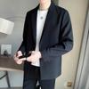 Men' Thin Section Fashion Clothing Slim Fit Dry Leisure Spring Single-breasted Korean Black Suit Jacket Plus Size