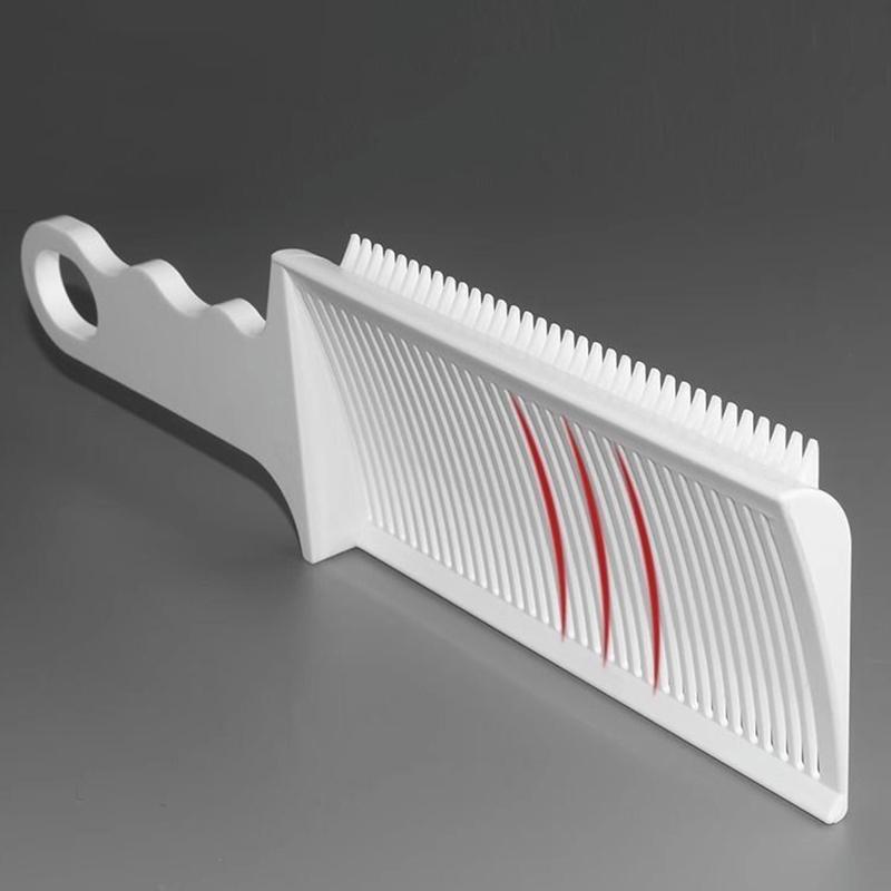 Расческа для выцветания, профессиональная парикмахерская машинка для стрижки, расческа для стрижки волос с плоской вершиной для мужчин, термостойкая щетка для выцветания, инструмент для салонной укладки