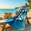 Football Messi Beach Towel Super Soft Microfiber Quickdry Fabric Comfortable Lightweight