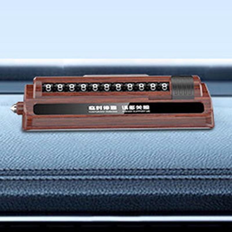 Временная парковочная табличка для автомобиля, стоп-номерной знак, автомобильный молоток безопасности, автомобильный держатель для телефона, временный стоп-знак для приборной панели