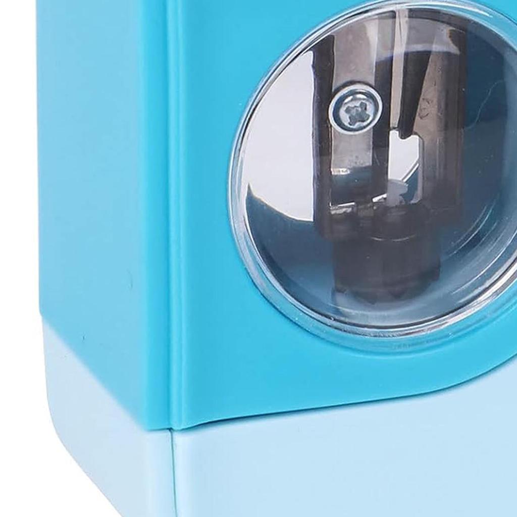 Электрическая точилка для карандашей на батарейках с автоматической остановкой, симпатичная, портативная, быстрая заточка для школы