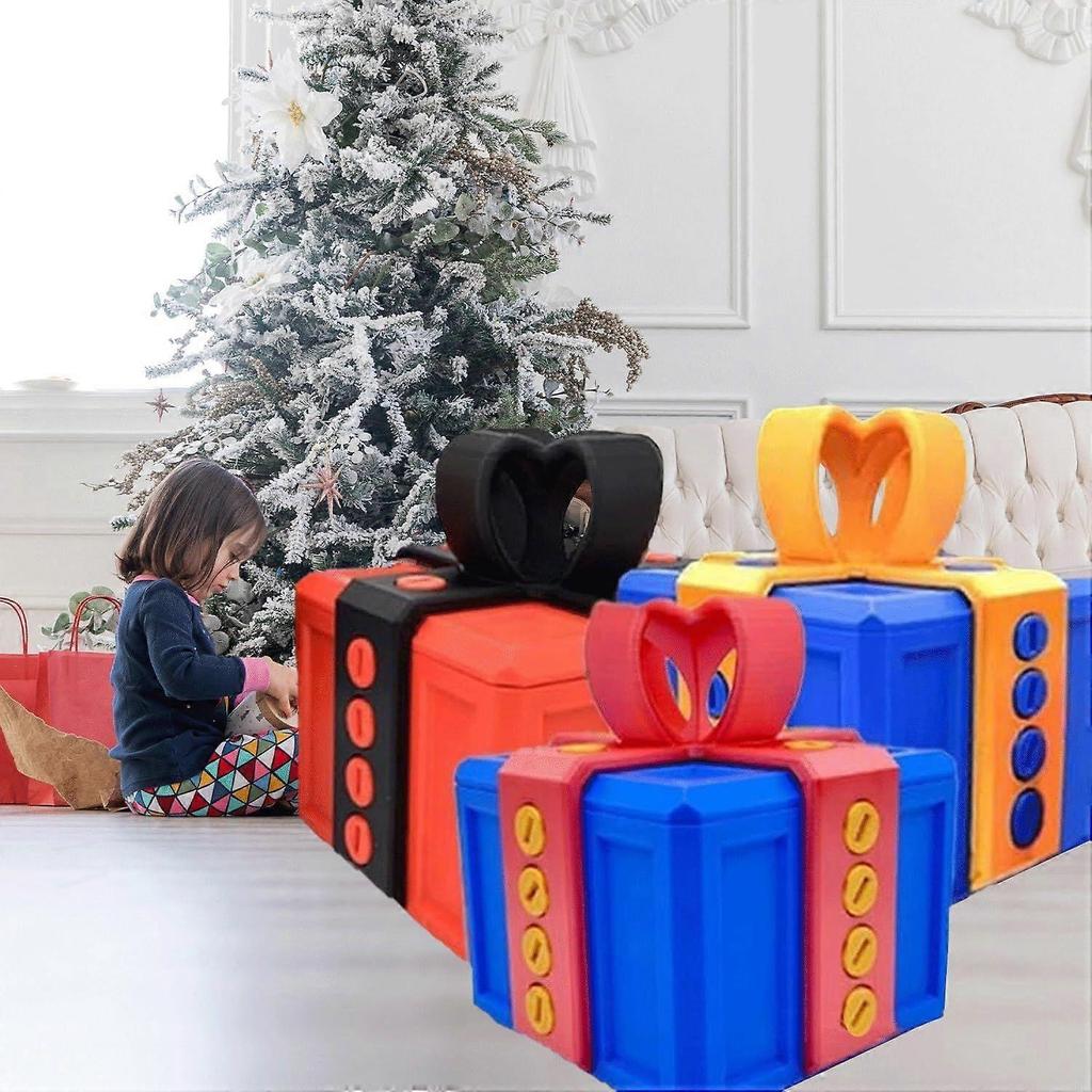 Annoying Gift Box with Screws, Large The Annoying Present Box, 3D Printed Gift