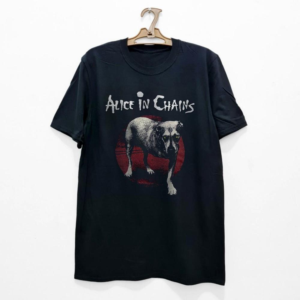 Редкая футболка Alice In Chains Tripod, Черная хлопковая футболка унисекс, Размер S-5XL Футболка унисекс