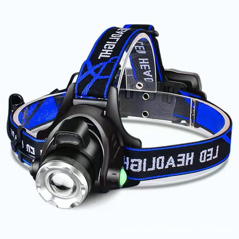 Сильный индуктивный зарядный водонепроницаемый супер яркий светодиодный фонарик дальнего действия ночной рыбалки горнодобывающий фонарь