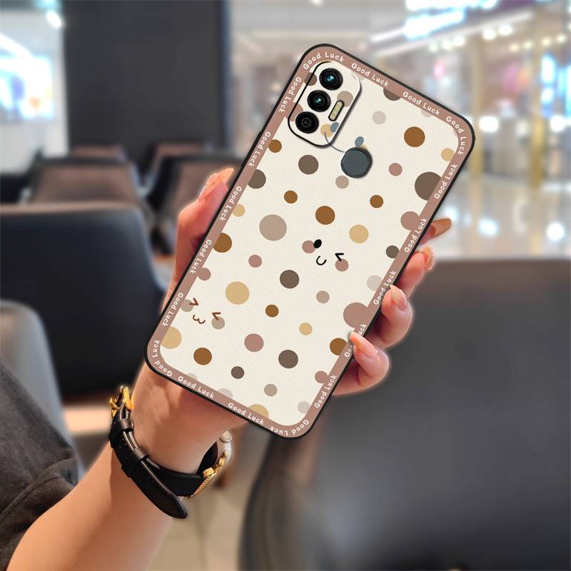 Cartoon Protective Phone Case For Tecno Spark 7/Spark7T Waterproof Cute Dirt-resistant Fashion Design TPU Durable Cover