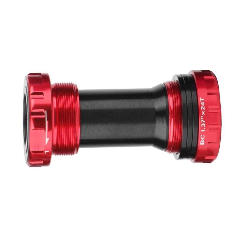 BC1.37 X 24T Thread Bike Bottom Bracket for Shimano  24mm Cranksets Home Bike Repair