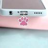 Cute Pink Dust Plug For Mobile Phone, Suitable For Type-C/iPhone Interface