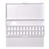 Durable Foldable Watercolor Pigment Box Reusable Professional Watercolor Mixing Tray 24 Grids DIY Color Mixing Pallet Student