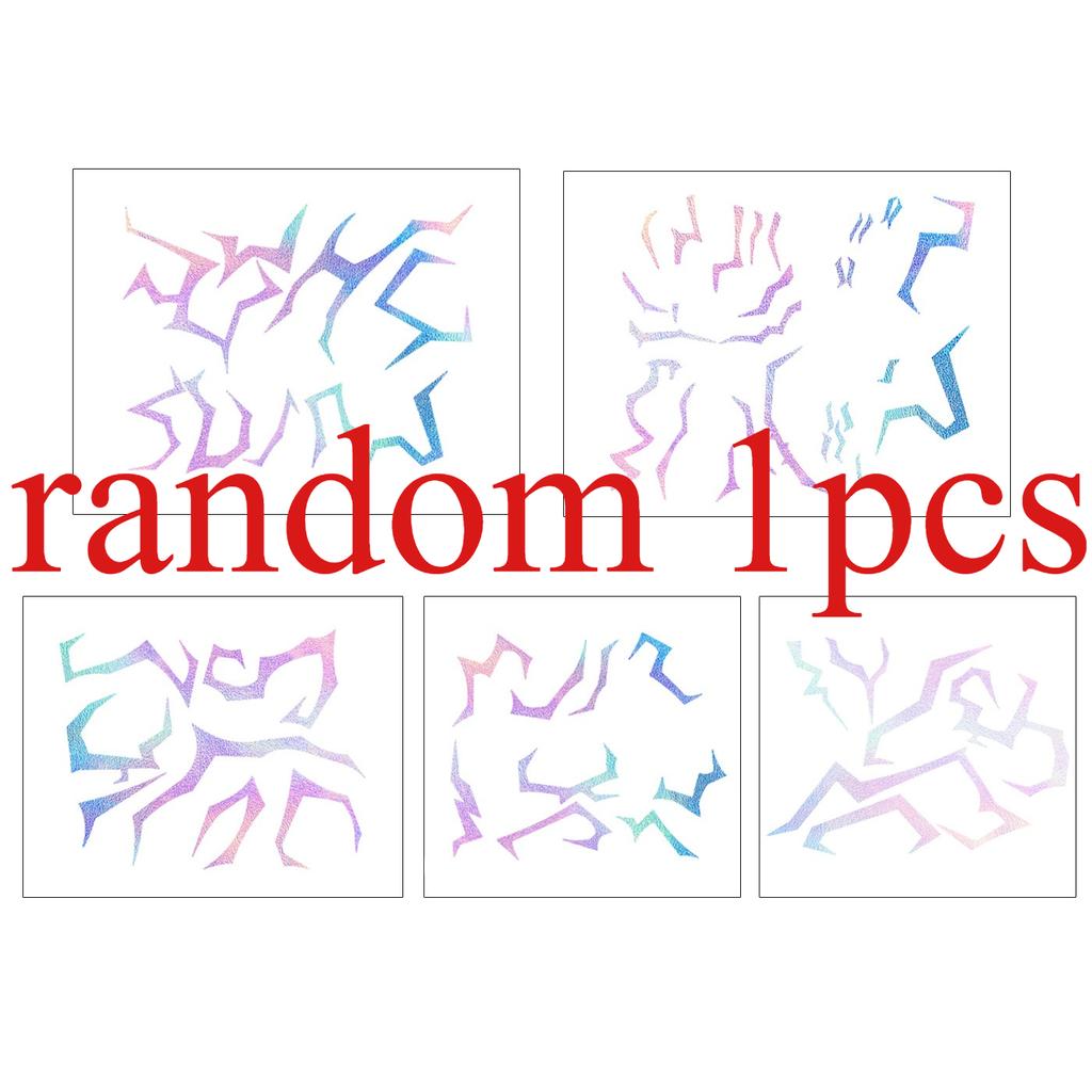 К-поп Охотники на демонов (HUNTR/X) Временные татуировки для поклонников K-pop - Дизайны Руми и Джину из подарка на Хэллоуин