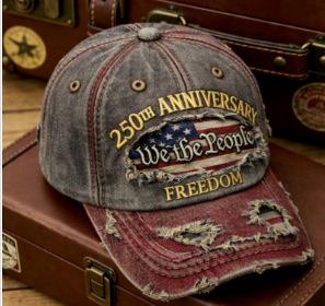 New American National Day patriotic theme baseball cap D digital printed dad hat