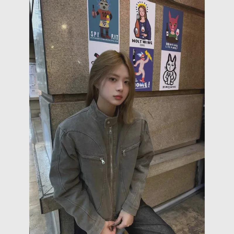 Мужская модная европейская и американская уличная мода куртка из искусственной кожи для мотоцикла