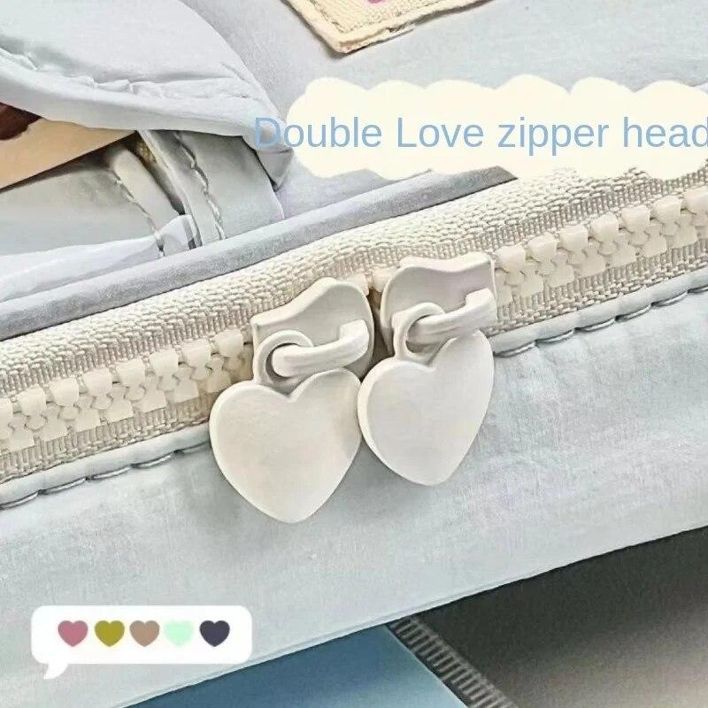 Сумка-органайзер в стиле ретро, ​​простая синяя серия, косметичка в форме сердца, на молнии, пенал высокой емкости