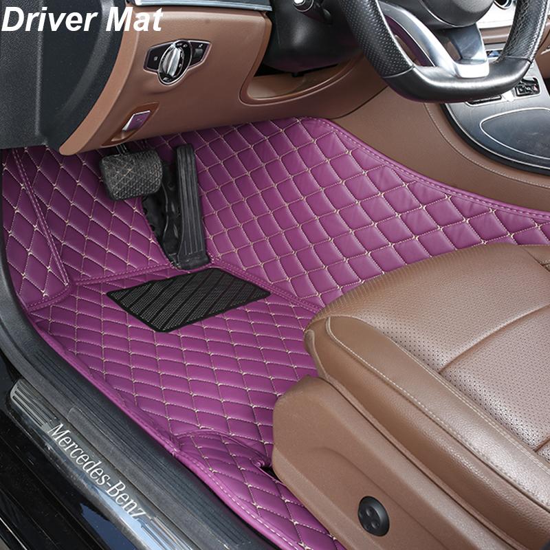 1 шт. кожаные автомобильные коврики на заказ для Volkswagen VW id4 2020 2021 2022 автомобильные аксессуары для интерьера Коврики для ног