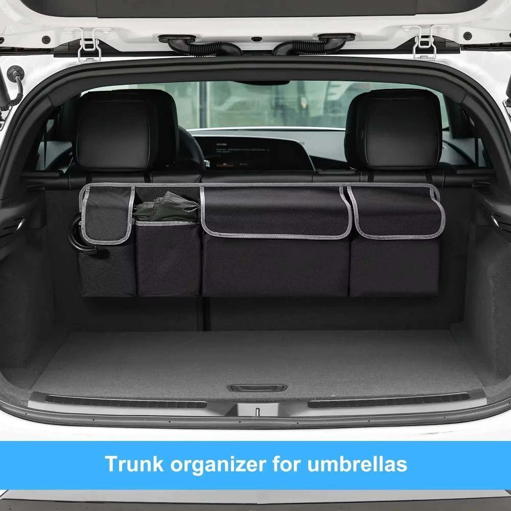 High Capacity Car Trunk Organizer Multi-use Car Seat Back Organizers  For SUV Truck MPV
